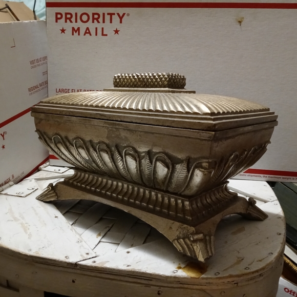 🏯ORIENTAL JEWELRY BOX VELVET LINED🌉 - Picture 8 of 16